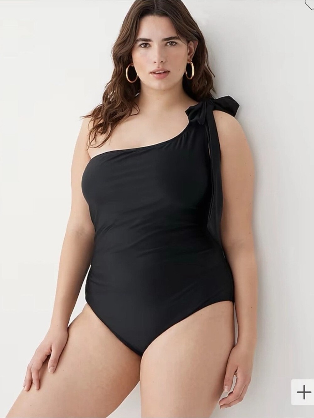 J. Crew Black One Shoulder Swimwear 18